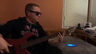 Aha - take on me (bass cover)