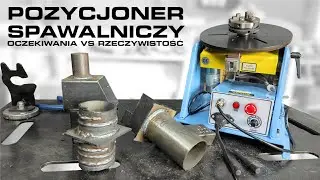 Mały pozycjoner spawalniczy od Vevor - Spawanie na okrągło 😉