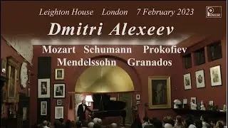 Dmitri Alexeev plays Prokofiev Sonata No.8 Op.84. Recital at Leighton House, London 2023