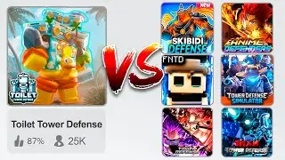 Toilet Tower Defense VS Every TD GAME!
