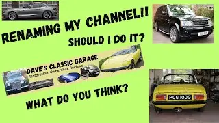 Renaming the Channel: Should I do it?