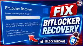 How to Unlock Bitlocker | Bypass BitLocker | How to Recover BitLocker Recovery Key | Forgotten Key