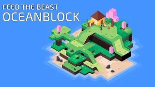 Робинзон (FTB OceanBlock) -  81 серия - Как сбить Хаос кристал.