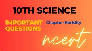 Most Important Questions |Heridity #10thScience #BoardExams2025🎯