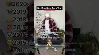 THE NO.1 RAP SONG FROM EACH YEAR (2013-2023)