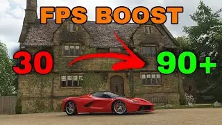 FORZA HORIZON 4 FPS INCREASE