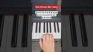 She Drives Me Crazy - Fine Young Cannibals (piano tutorial)