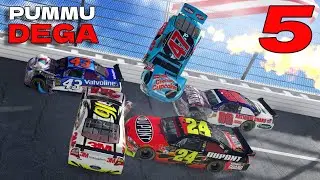 NASCAR Pummu Talladega Ai Crash Compilation #5