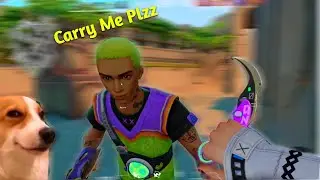 Carrying 17 Year Noob Kid in valorant @luckyyyplays