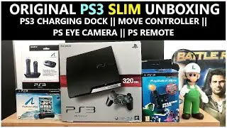 ORIGINAL SONY PS3 SLIM UNBOXING || MOVE CONTROLLER || PS EYE CAMERA || PS3 CHARGING DOCK || TAMIL ||