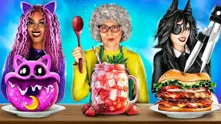 Miss Circle VS CATNAP VS Oma Kookchallenge!
