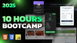 HTML, CSS & JavaScript Full Course - Build 15 Projects