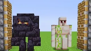 Blackstone Golem +Iron Golem= ??? / minecraft