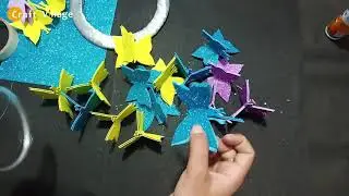 പേപ്പർ കൊണ്ട് പറക്കുന്ന  BUTTERFLY ഉണ്ടാക്കിയാലോ ?