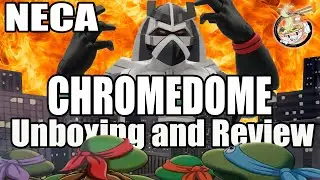 Neca TMNT Chromedome Figure Unboxing and Review Teenage Mutant Ninja Turtles