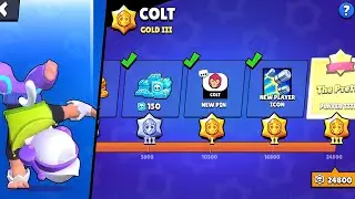 I got my first mastery title in brawl stars. ( Colt Master)