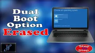 Erase Windows Dual Boot Menu.