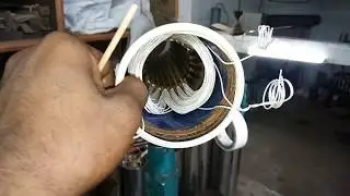 Full rewinding submersible motor water field 1Hp