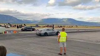 BG Drag Racing - Nissan GT-R vs Audi TT Dragster