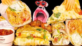 A Magical Mexican Fiesta: Burritos, Tacos, and More! ASMR Mukbang Eating Show!