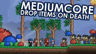 Terrarians take on mastermode MEDIUMCORE [1]