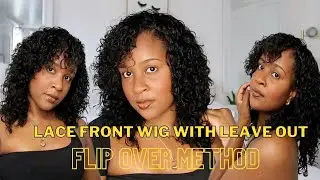 Flip Over Method on Frontal Wig (Minimal Leave Out)