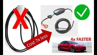 How to upgrade supplied Tesla charger to 7kW