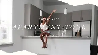 EMPTY APARTMENT TOUR 2023 | MOVING VLOG 1