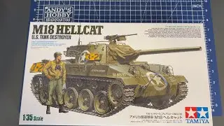 Preview Tamiya 1/35 M18 Hellcat US tank destroyer