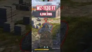 [6,094DMG] WZ-133G FT WoT Blitz 