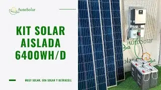 Solar Kit 3000W 24V 6400Wh/d