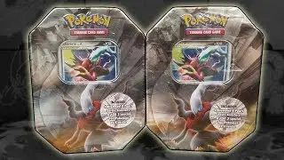 Opening 2 Darkrai Lv. X Tins of Pokemon Cards!