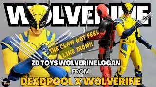 WHY THE CLAWS LIKE THIS ?? ZD toys Wolverine Logan Deadpool unboxing action figure