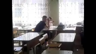 2 ненормальных  в  школе