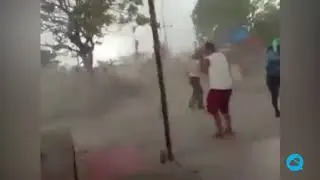 Tornado in Indonesia