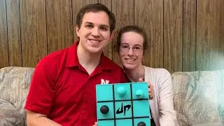Testing Dude Perfect's Sticky Tic Tac Toe!