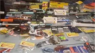 I got TONS of bass fishing lures at the Columbus Fishing Expo 2020!