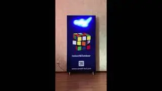 Световой короб + динамичная сценарная подсветка