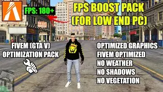 🔧 How To Boost FPS & Fix FPS Drops in FiveM (GTA V) ✅ FiveM (GTA V) Lag Fix Guide | UPDATED 2023