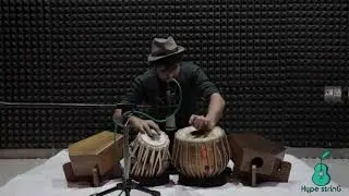 Mini Cajon and Tabla Fusion By Pranav Khanna || Hype String Mini Travel Cajon