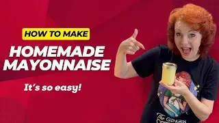 Homemade Mayonnaise #mayo #easyrecipe #thegingeroptimist
