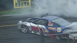 Victory skids at Pukekohe
