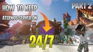 HOW TO MAKE 24/7 ATERNOS Server For FREE PART 2 !! 