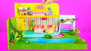 11 Mini House Crafts From Cardboard And Paper