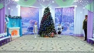 Оригинальное  начало  новогоднего утренника в детском саду.