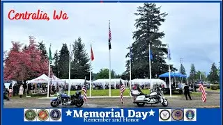 Sticklin Greenwood Memorial and Rededication Ceremony | Memorial Day Weekend | Centralia Wa