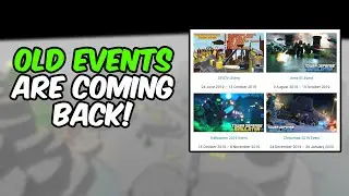Old Events Are Returning! | TDS