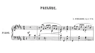 Scriabin - Prelude Op. 2