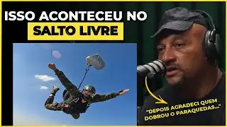 FAZEMOS ISSO QUANDO O PARAQUEDAS FALHA NO SALTO MILITAR... | Podcast Fuzileiro Real