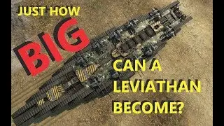 Crossout - Just how BIG can a leviathan become? What are the applications in clan wars?